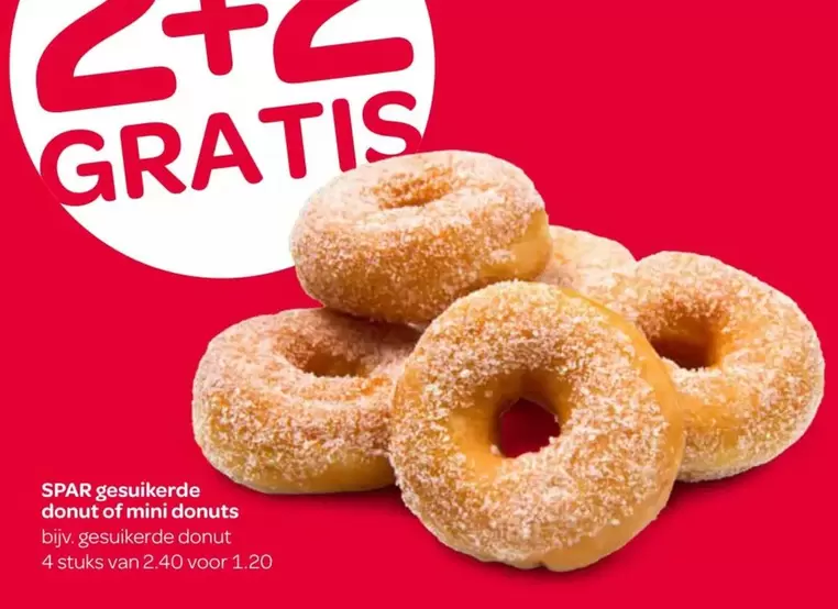 Donuts - Gesuikerde Donut Of Mini