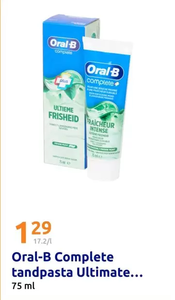 Oral-B - Complete tandpasta Ultimate...