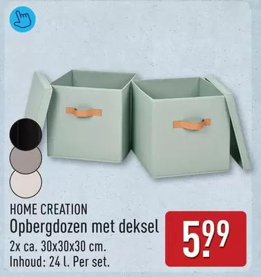 Opbergdozen met deksel