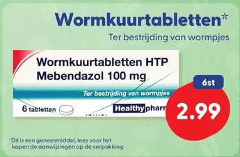De - Wormkuurtabletten