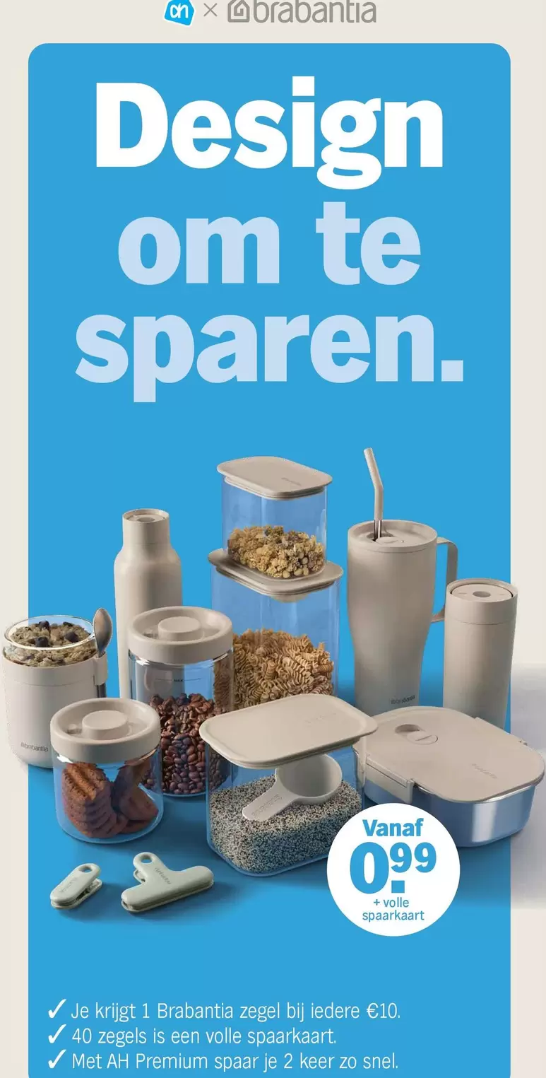 Brabantia - 3  smartcanisters