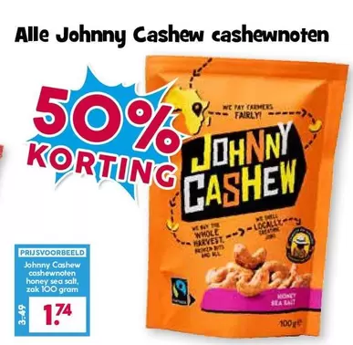 Honey - Johnny Cashew cashewnoten