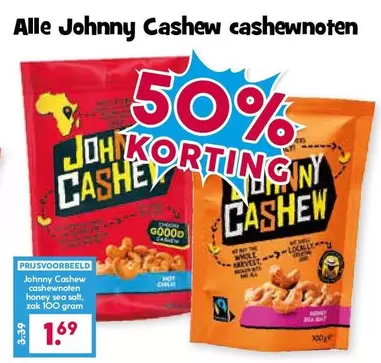 Honey - Johnny Cashew cashewnoten