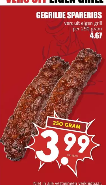 GEGRILDE SPARERIBS