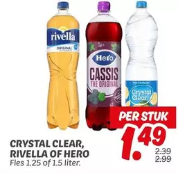 Clear - CRYSTAL CLEAR, RIVELLA OF HERO
