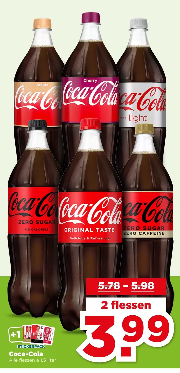 Coca-Cola - caffeine vrije Coca cola