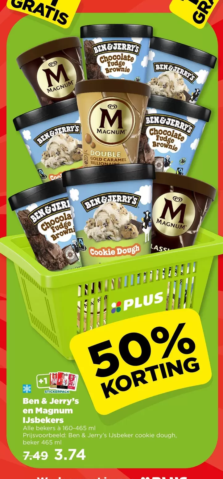 Magnum - Ben & Jerry's én  IJsbekers
