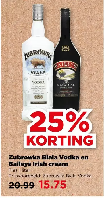 Baileys - Biala Vodka en  Irish cream