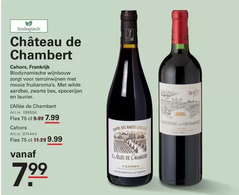 De - Château de Chambert