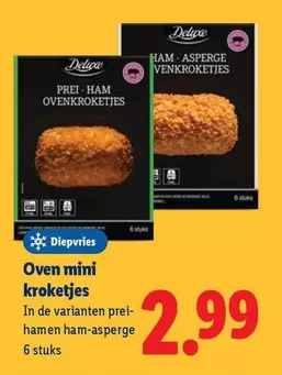 Deluxe - Oven mini kroketjes