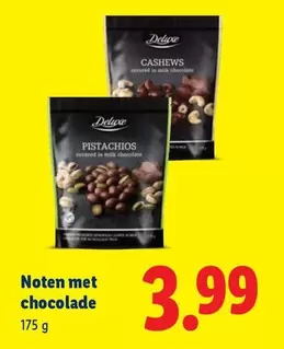 Deluxe - Noten met chocolade