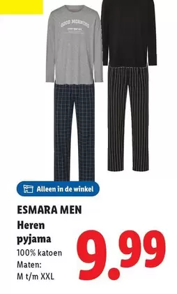 De - Heren pyjama