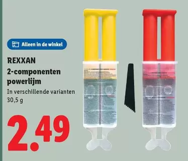 De - 2-componenten powerlijm