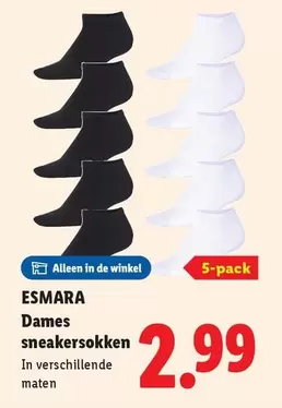 De - Damessneakersokken