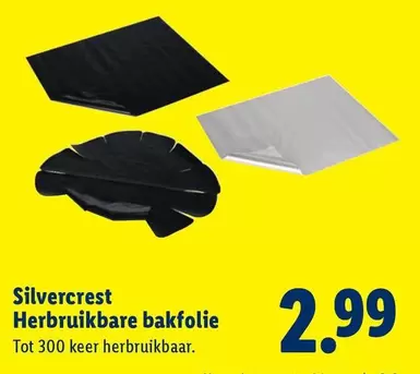 Herbruikbare bakfolie