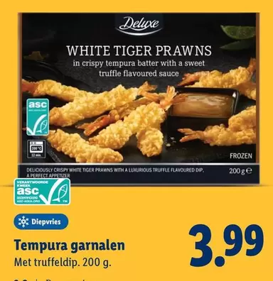 Deluxe - Tempura garnalen