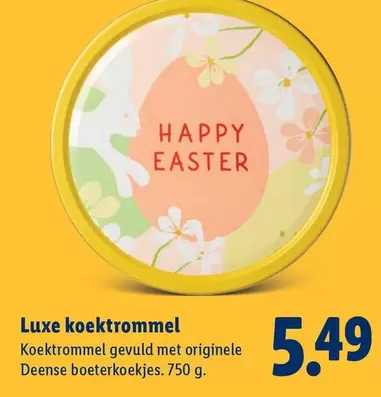 Happy - Luxe koektrommel