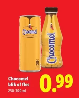 Chocomel blik of fles
