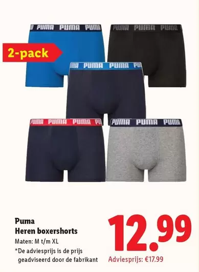 Puma - Heren boxershorts