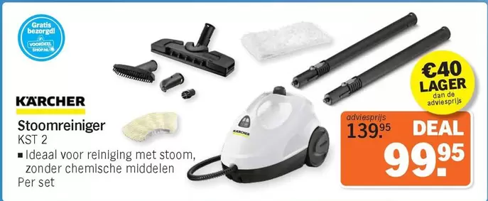 Karcher - Stoomreiniger KST 2