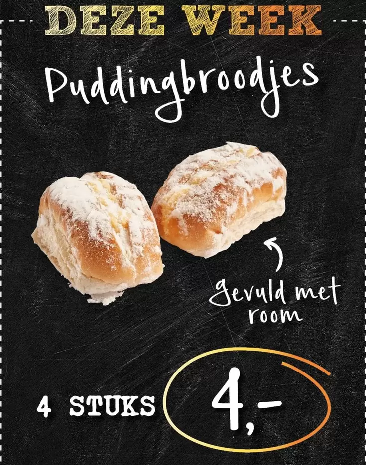 Puddingbroodjes