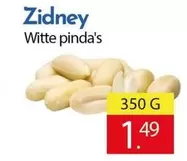 Witte pinda's