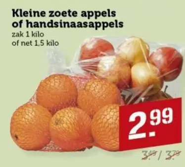 Kleine zoete appels of handsinaasappels