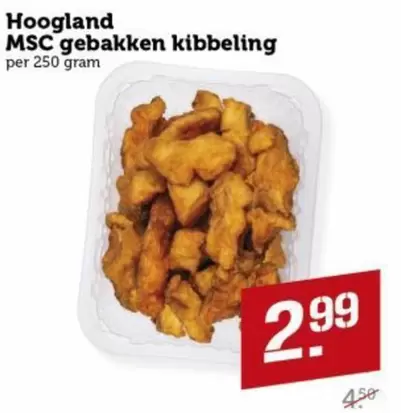 MSC gebakken kibbeling