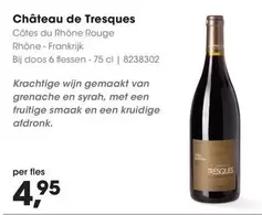 De - Côtes du Rhône Rouge