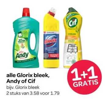cif - Glorix bleek, Andy of Cif