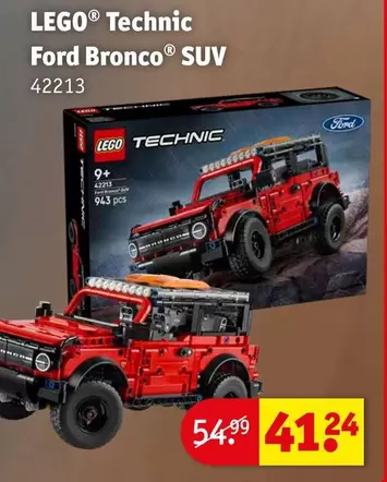 Lego - Technic Ford Bronco® SUV 42213