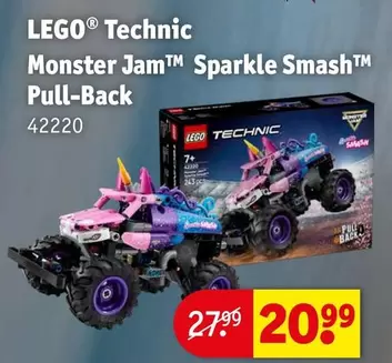 Lego - Technic Monster Jam™ Sparkle Smash™ Pull-Back 42220