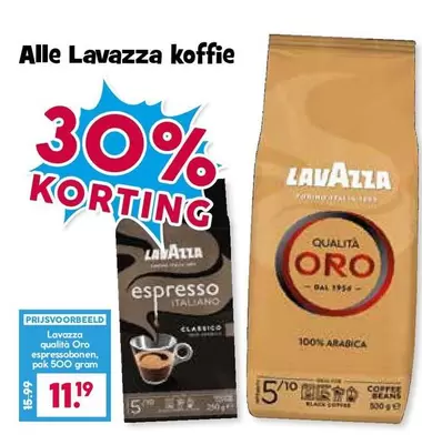 Lavazza koffie