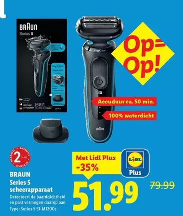 Braun - Series 5 scheerapparaat