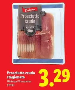Prosciutto crudo stagionato