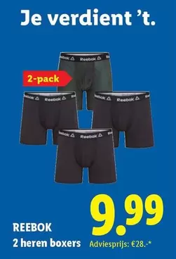 Reebok - Heren Boxers
