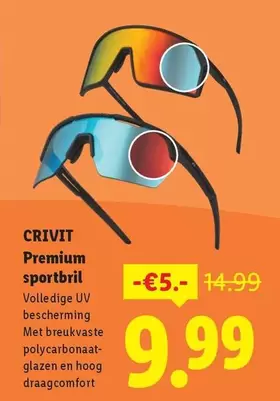 Premium sportbril