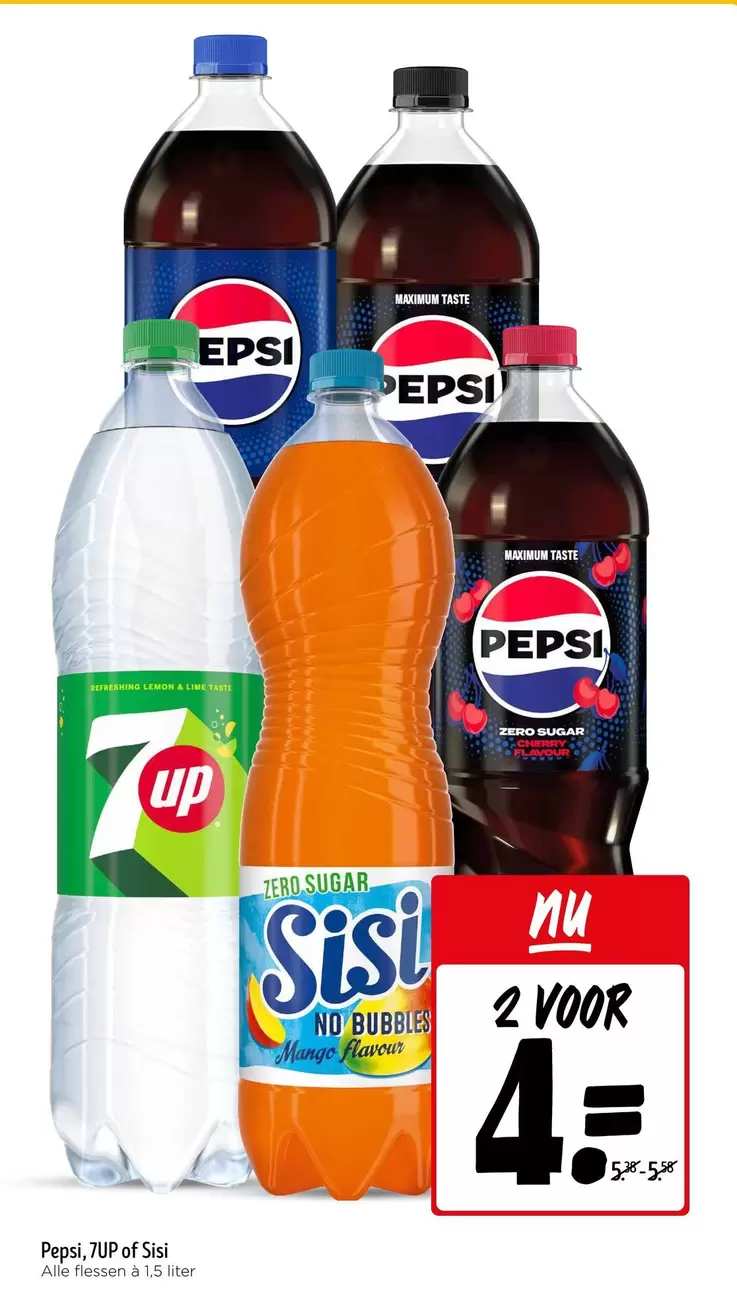 pepsi - Pepsi, 7up of Sisi