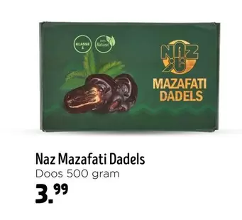 Natural - Mazafati Dadels