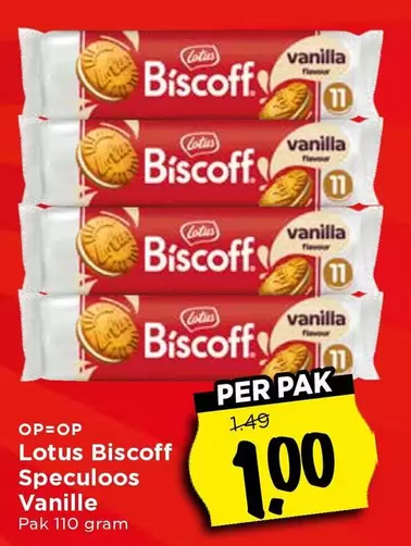 Lotus - Biscoff Speculoos Vanille