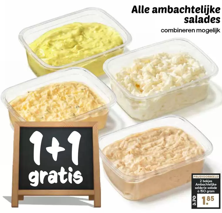 Alle ambachtelijke salades