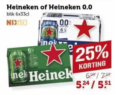 Heineken -  of  0.0