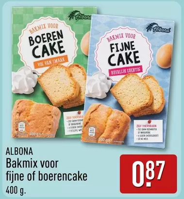 Moo - Bakmix voor fijne of boerencake