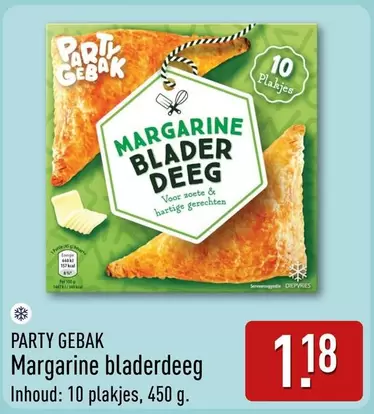 Margarine bladerdeeg