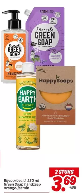 GE - Green Soap handzep orange-jasmin