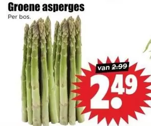 Groene asperges