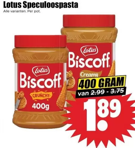 Lotus - Speculoospasta