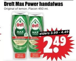 max - Dreft Max Power handafwas