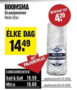 Graanjenever Hele liter