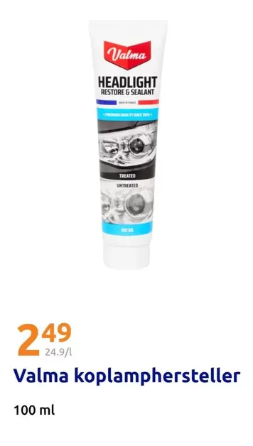 Headlight Restore & Sealant